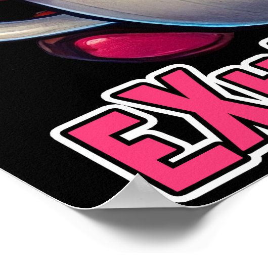 Poster Inhale Caffeine Exhale Negativity (Coin)