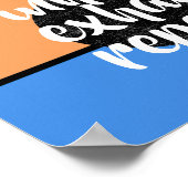 Poster inhale exhale répétition motivation citation (Coin)