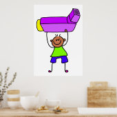 Poster Inhaler Kid (Cuisine)