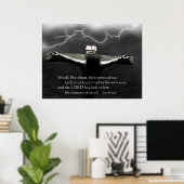 Poster Iniquité (Bureau à domicile)