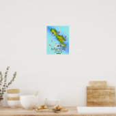 Poster Inishmore Aran Islands Galway Bay Irlande Carnet (Cuisine)