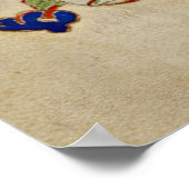 Poster Initiale B éclairée de Montecassino (Coin)