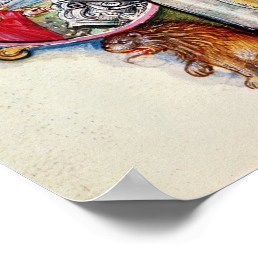 Poster Initiale historique 'L' (Coin)