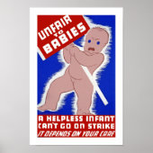 Poster Injuste envers les bébés (Devant)