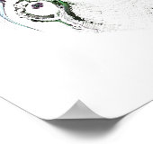 Poster InkBlot - Asymétrie 1 (Coin)