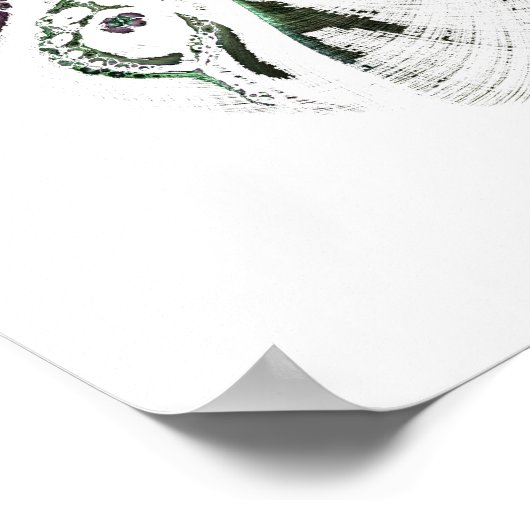 Poster InkBlot - Asymétrie 2 (Coin)