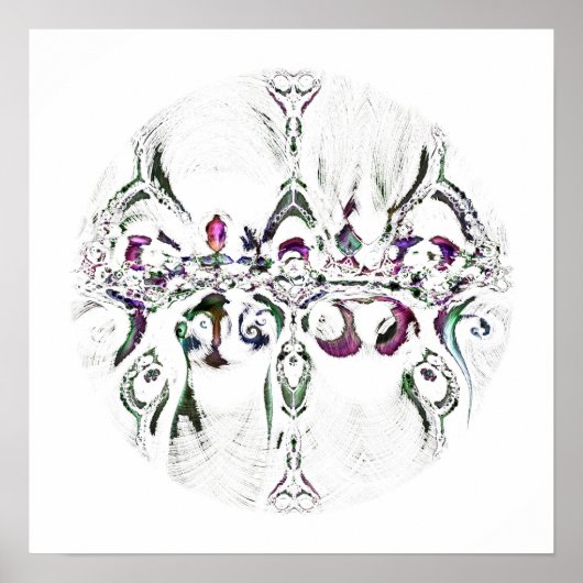 Poster InkBlot - Asymétrie 2 (Devant)