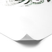 Poster InkBlot - Symétrie 4 (Coin)