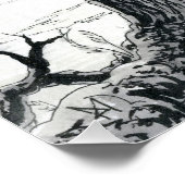 Poster Inktober 2018 Jour 11 - Laisser tomber l'arbre sus (Coin)