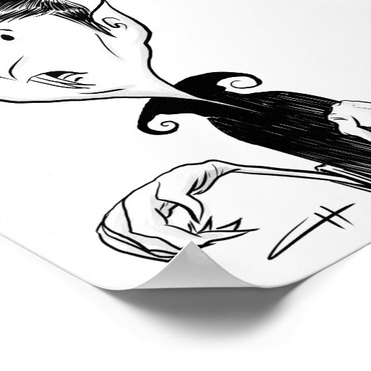 Poster Inktober - Vampire (Coin)