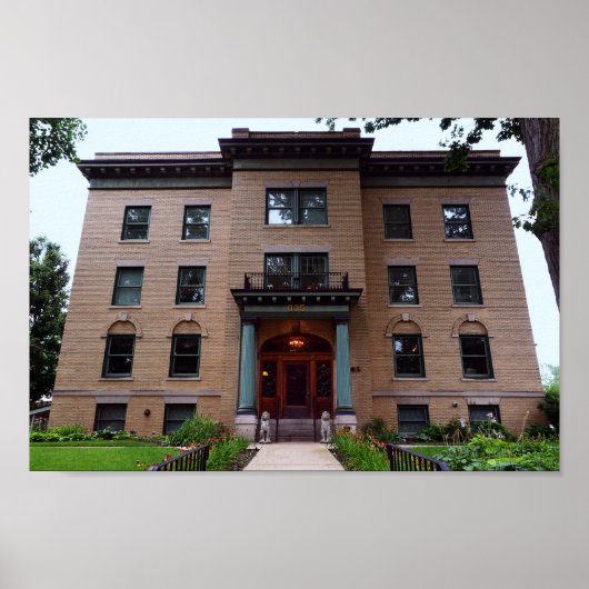 Poster Inn at 835, Springfield, Illinois (Devant)