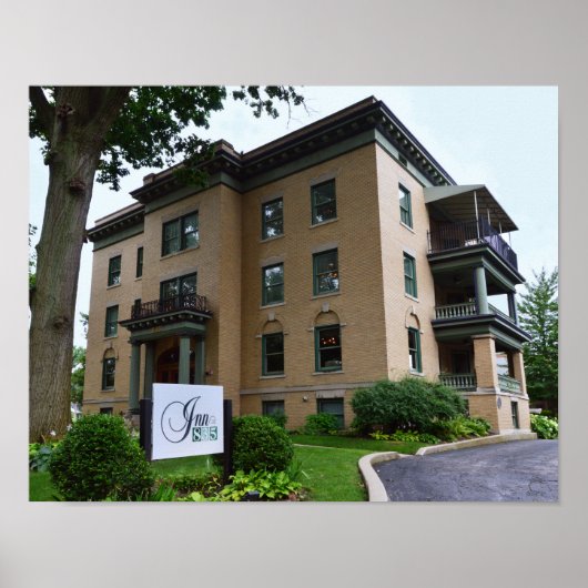 Poster Inn at 835, Springfield, Illinois, Side, 14x11 (Devant)