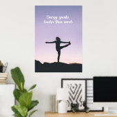 Poster Inner Energy, Outer Peace (Bureau à domicile)