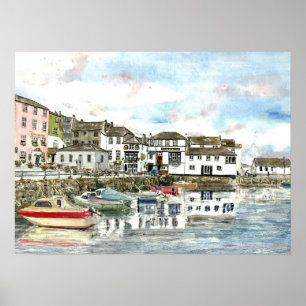 poster "Inner Harbour, Falmouth"
