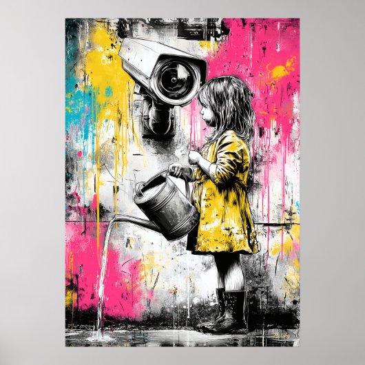 Poster Innocence and Observation Contemporary Conceptual  (Devant)