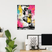 Poster Innocence and Observation Contemporary Conceptual  (Bureau à domicile)