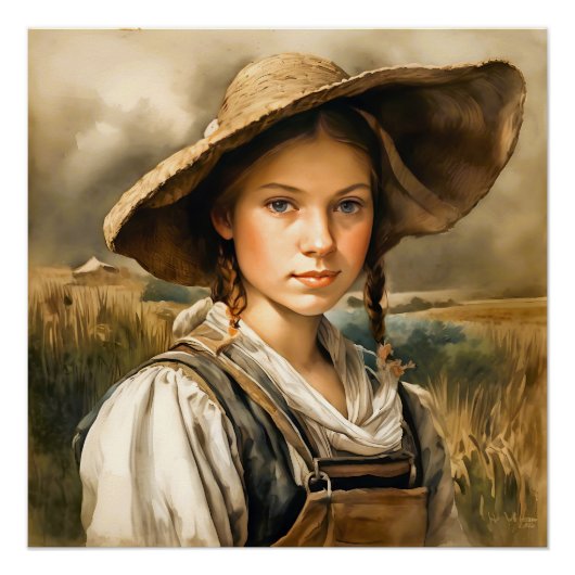 Poster "Innocence dévoilée" Ferme "Johanna" (Devant)