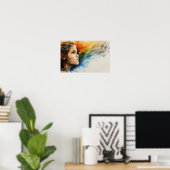 Poster Innocence et Courage – Sainte Maria Goretti (Bureau à domicile)