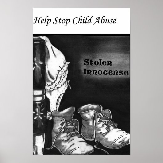 Poster Innocense volée Oeuvre originale de D. Boggs (Devant)