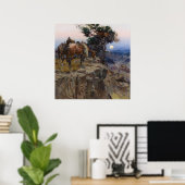 Poster "Innocent Allies" de Charles M Russell (Bureau à domicile)