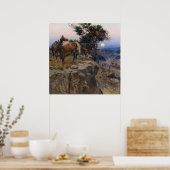 Poster "Innocent Allies" de Charles M Russell (Cuisine)