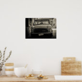 Poster Innocenti Mini Cooper 1300 1975 (Cuisine)