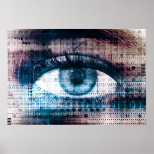 Poster Innovation technologique avec l'oeil électronique
