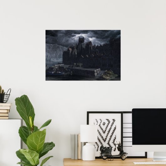 Poster Innsmouth Harbour (Bureau à domicile)