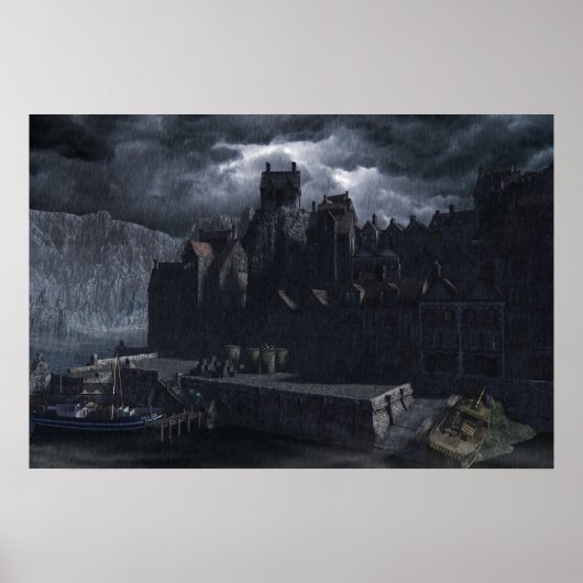 Poster Innsmouth Harbour (Devant)