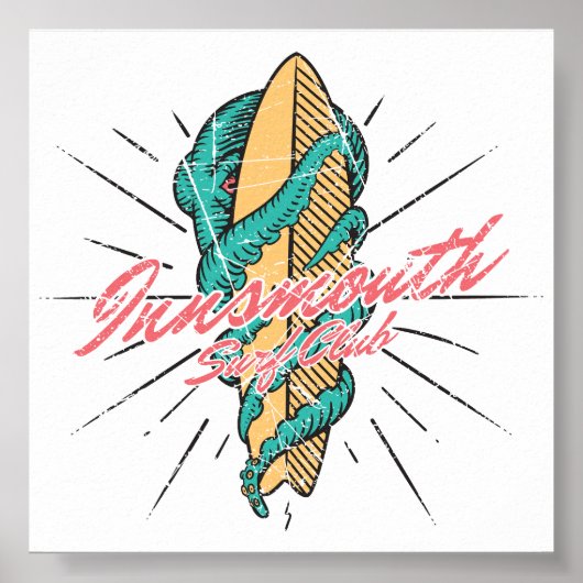 Poster Innsmouth Surf Club (Devant)