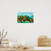 Poster Inondation alpine (Cuisine)