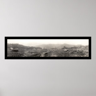 Poster Inondation Austin, PA Photo 1911