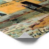 Poster Inondation d'Alfred Sisley à Port-Marly (Coin)