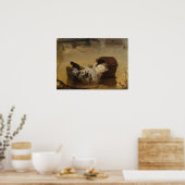 Poster Inondation de John Everett Millais (Cuisine)