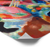 Poster Inondation d'improvisation | Kandinsky (Coin)