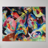 Poster Inondation d'improvisation | Kandinsky (Devant)