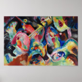 Poster Inondation d'improvisation | Kandinsky (Devant)