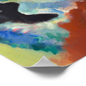 Poster Inondation d'improvisation | Kandinsky (Coin)