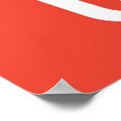 Poster Inscription latérale (Coin)