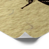 Poster Insecte de la faune de l'abeille Queen (Coin)