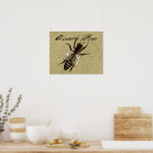 Poster Insecte de la faune de l'abeille Queen (Cuisine)