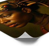 Poster Insecte Effrayant Belle Dame (Coin)
