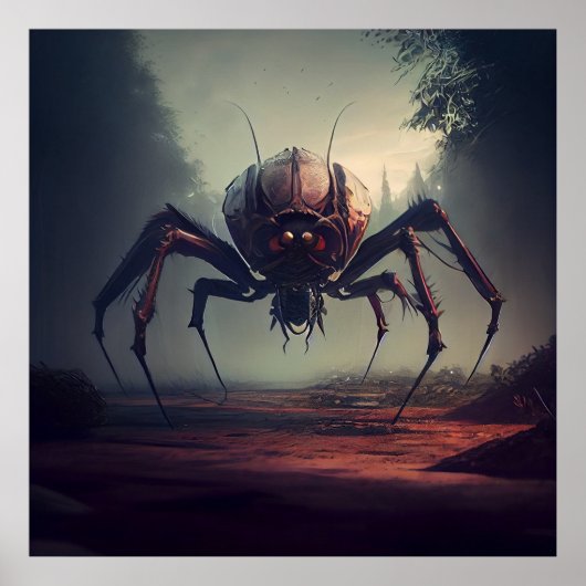 Poster insecte géant (Devant)