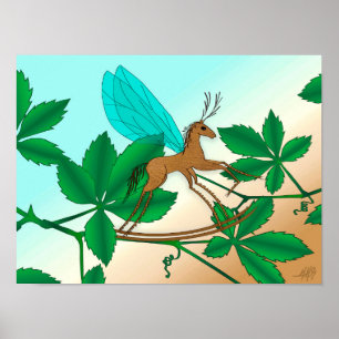 Poster Insectes de verre - Rocheuse-Fly