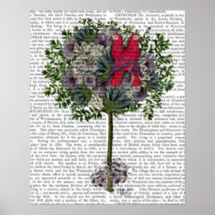 Poster Inséparables dans un arbre