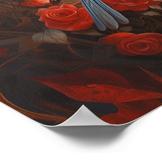 Poster Inséparables mignons (Coin)