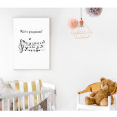 Poster inséparables, s'attendant à un ajout à la famille