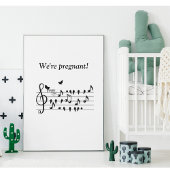 Poster inséparables, s'attendant à un ajout à la famille