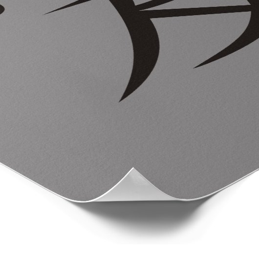 Poster Inséparables Sur Sakura Tree Et Symbole d'amour ch (Coin)