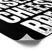 Poster Insert Cheesy Bread Funny Food Lover Zza Bread Hum (Coin)